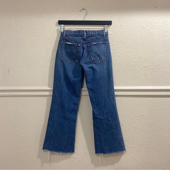 REFORMATION MID CROP FLARE JEANS - Picture 4 of 4